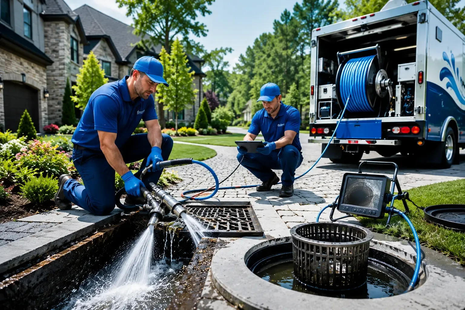 Local outdoor drain cleaning professionals in Norwood, MA